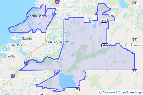 Service Area Map