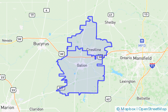 Service Area Map