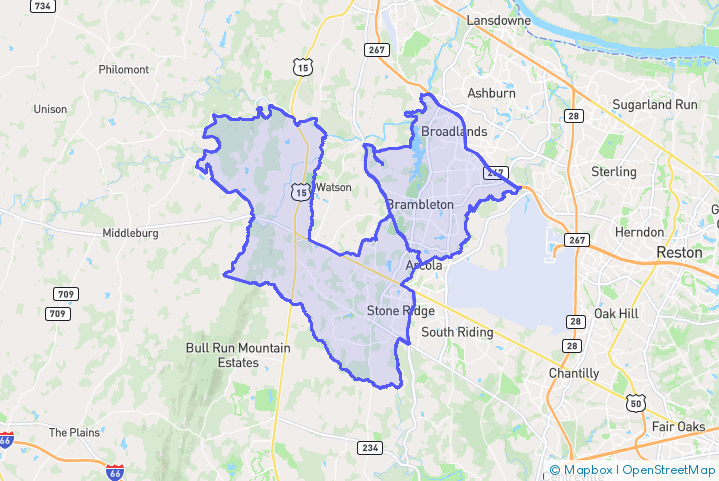 Service Area Map