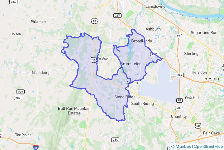 Service Area Map