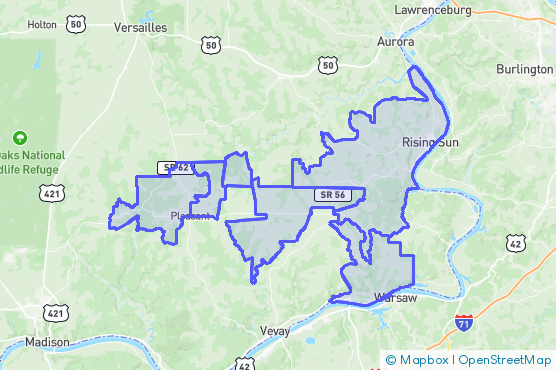 Service Area Map
