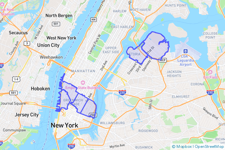 Service Area Map