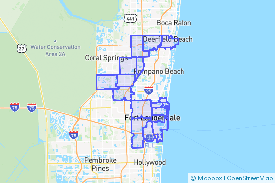 Service Area Map