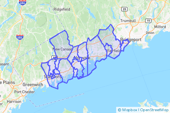 Service Area Map