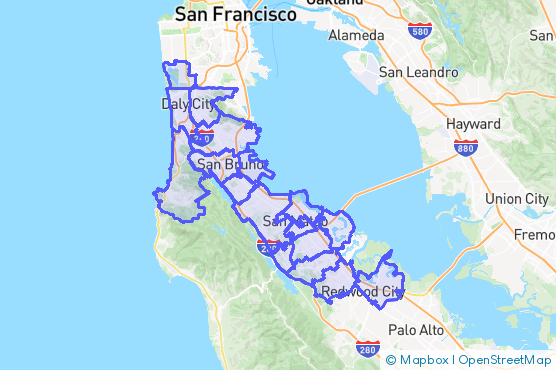 Service Area Map