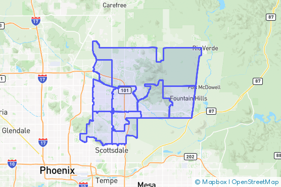 Service Area Map