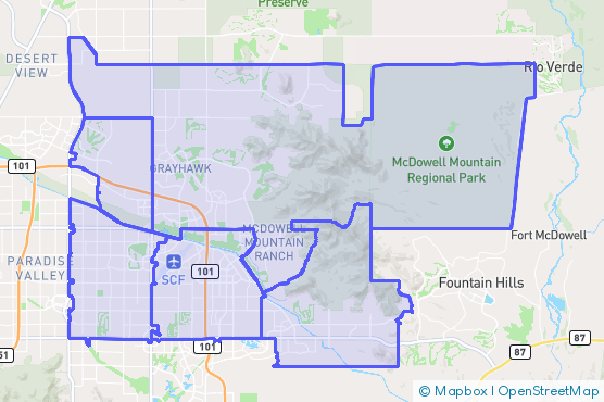 Service Area Map