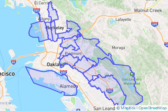 Service Area Map