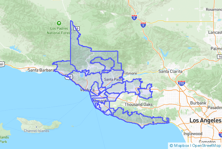 Service Area Map