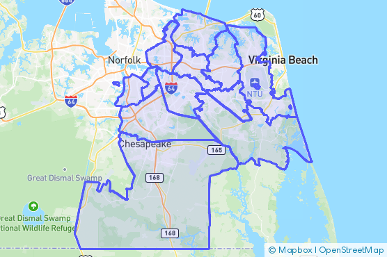 Service Area Map