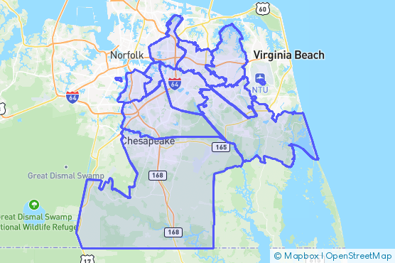 Service Area Map