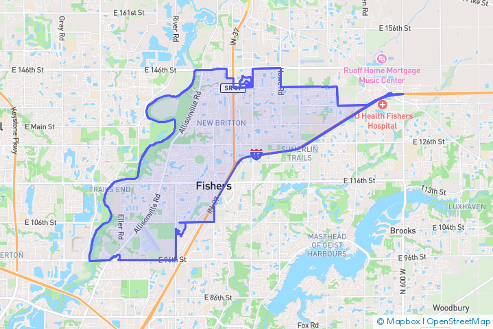 Service Area Map