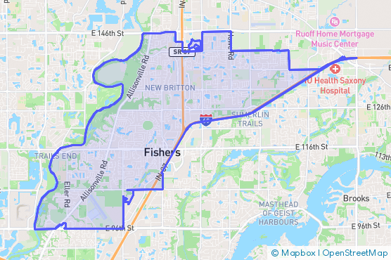 Service Area Map