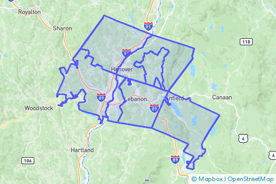 Service Area Map