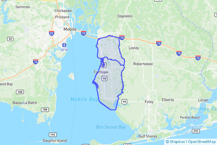 Service Area Map