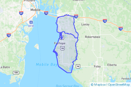 Service Area Map