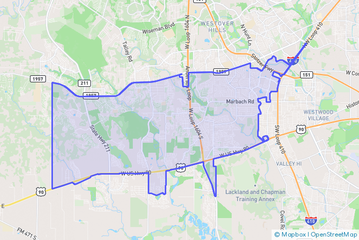 Service Area Map