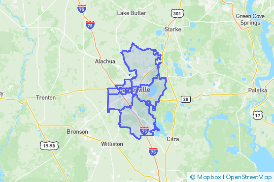 Service Area Map