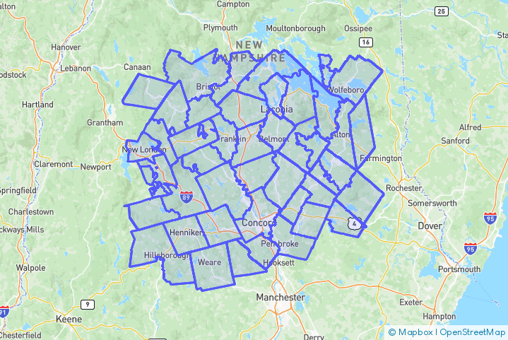 Service Area Map