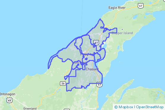 Service Area Map