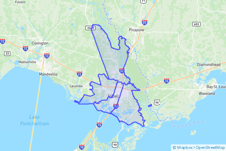 Service Area Map