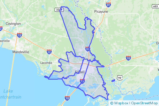 Service Area Map