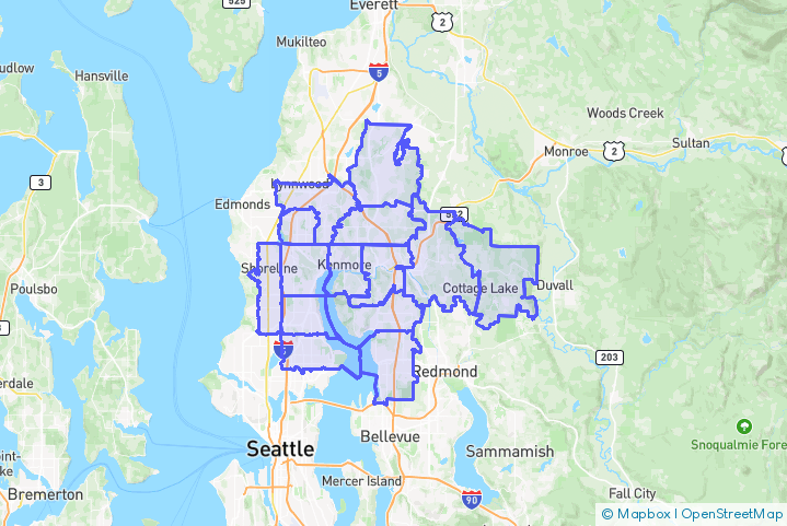 Service Area Map
