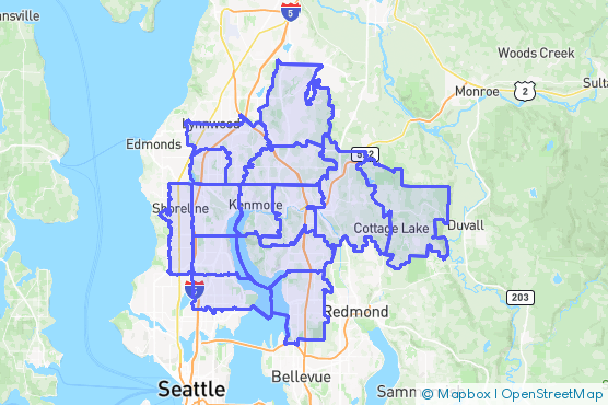 Service Area Map