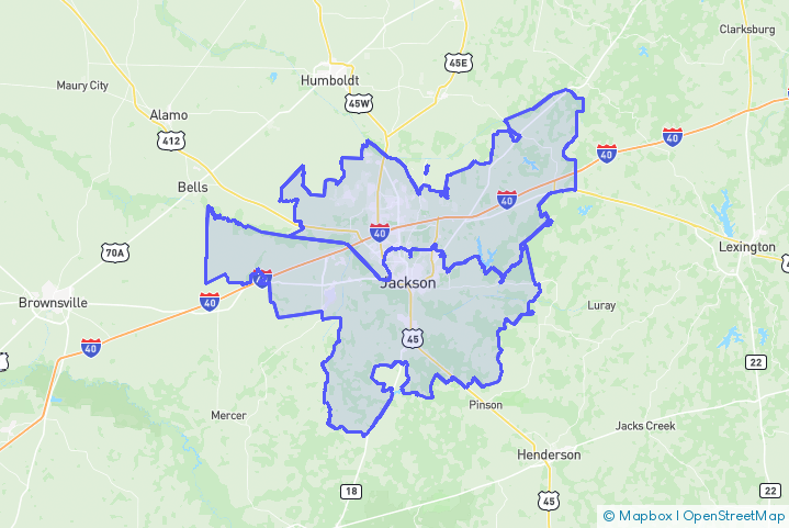 Service Area Map