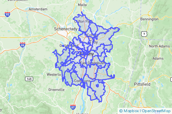 Service Area Map