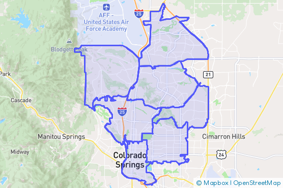 Service Area Map