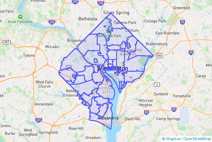 Service Area Map