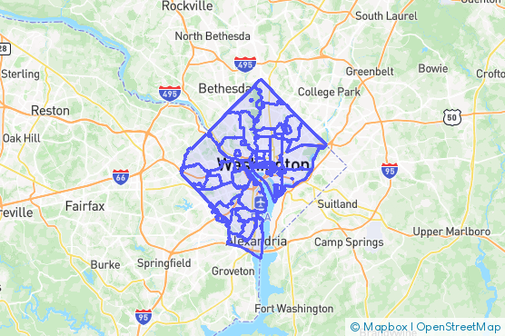 Service Area Map