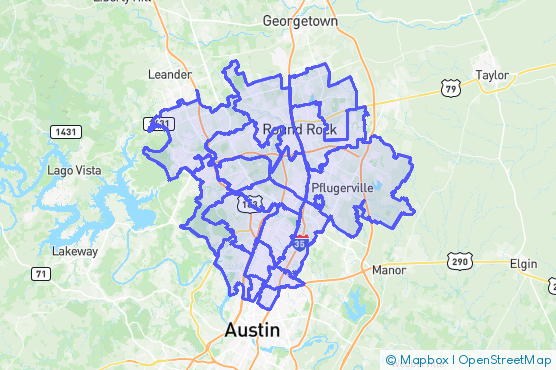 Service Area Map