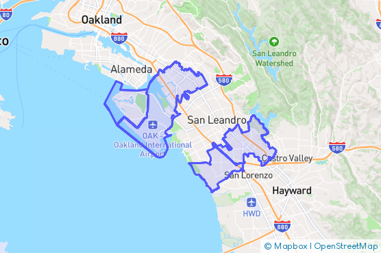 Service Area Map