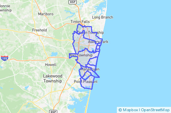 Service Area Map