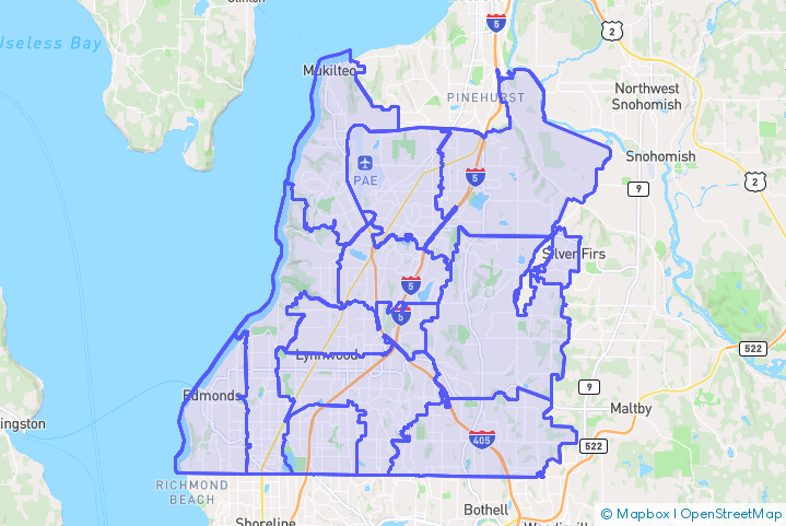 Service Area Map