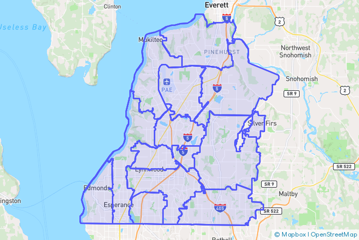 Service Area Map