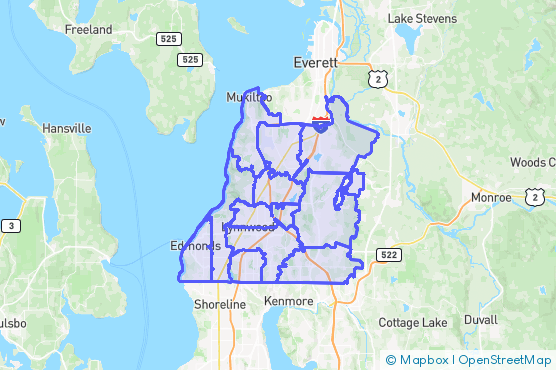 Service Area Map