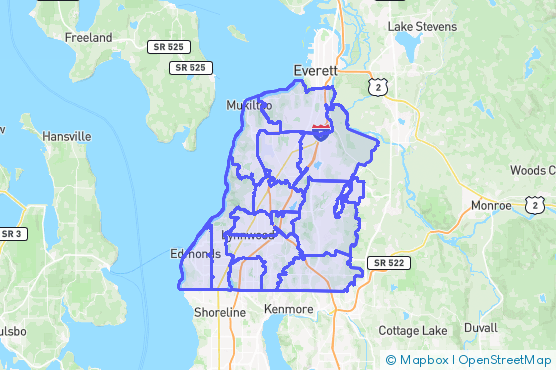 Service Area Map