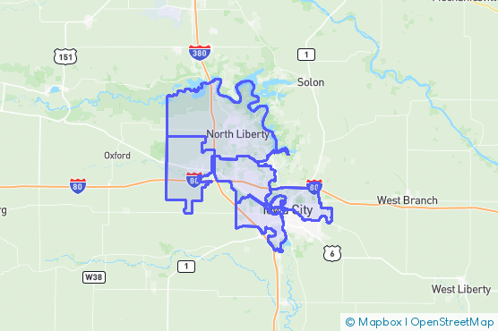 Service Area Map