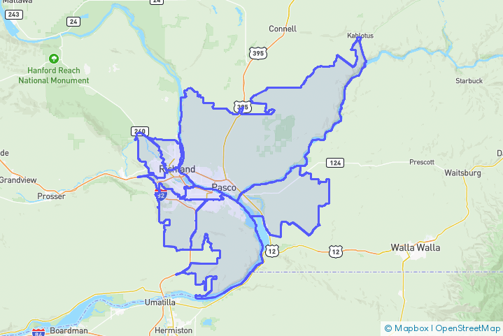Service Area Map