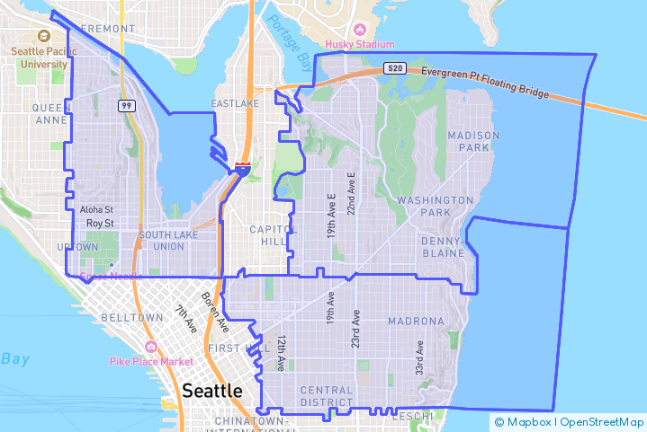 Service Area Map