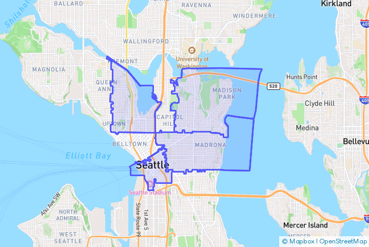 Service Area Map