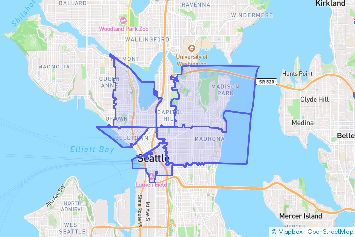 Service Area Map
