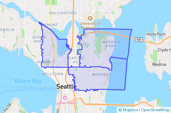 Service Area Map