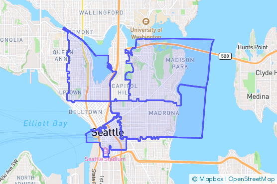 Service Area Map