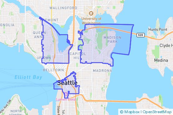 Service Area Map