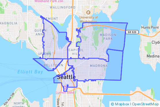 Service Area Map