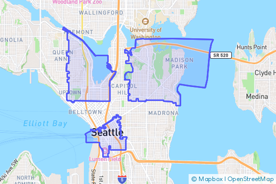 Service Area Map